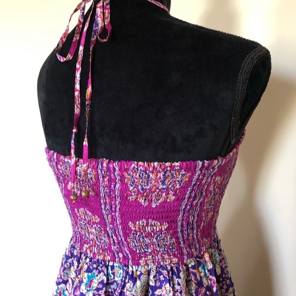 NWOT Maeve Purple Silk Maxi Dress - Small - Picture 10 of 14